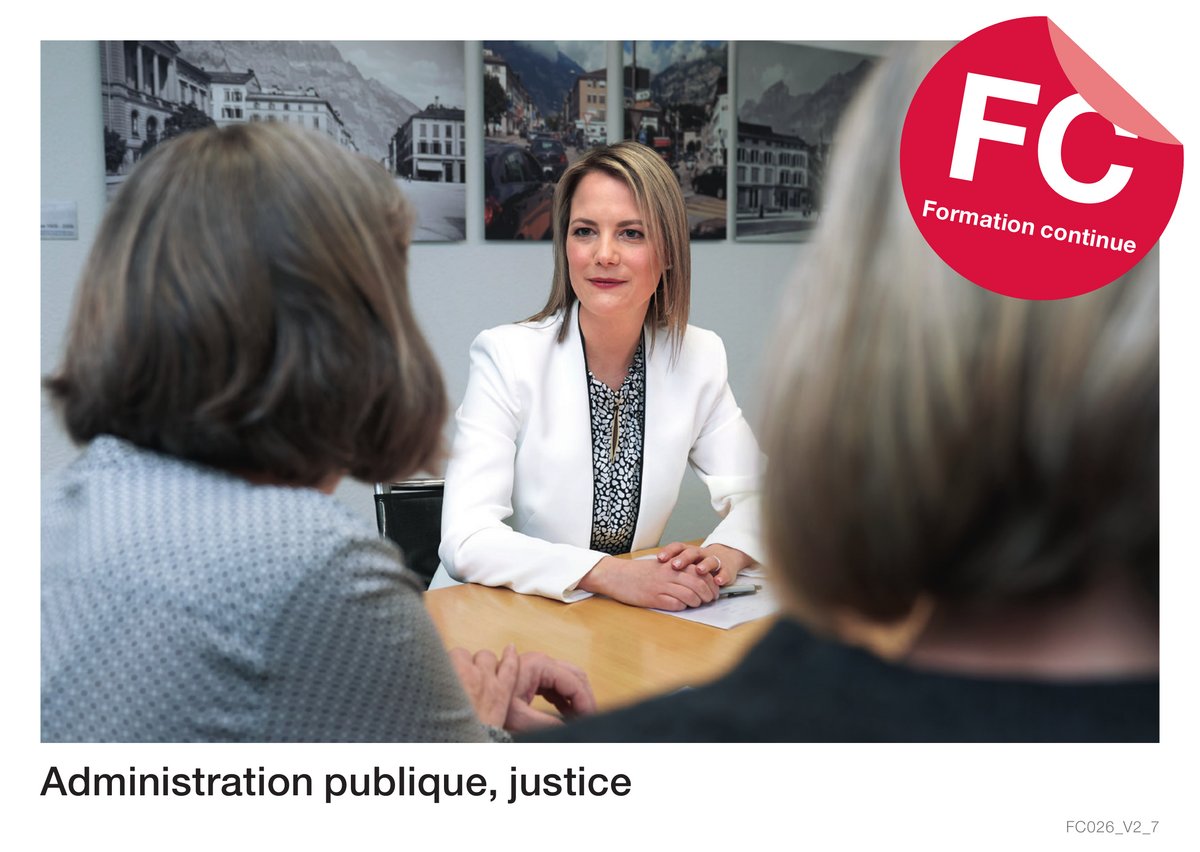 Administration publique, justice (Formation continue)