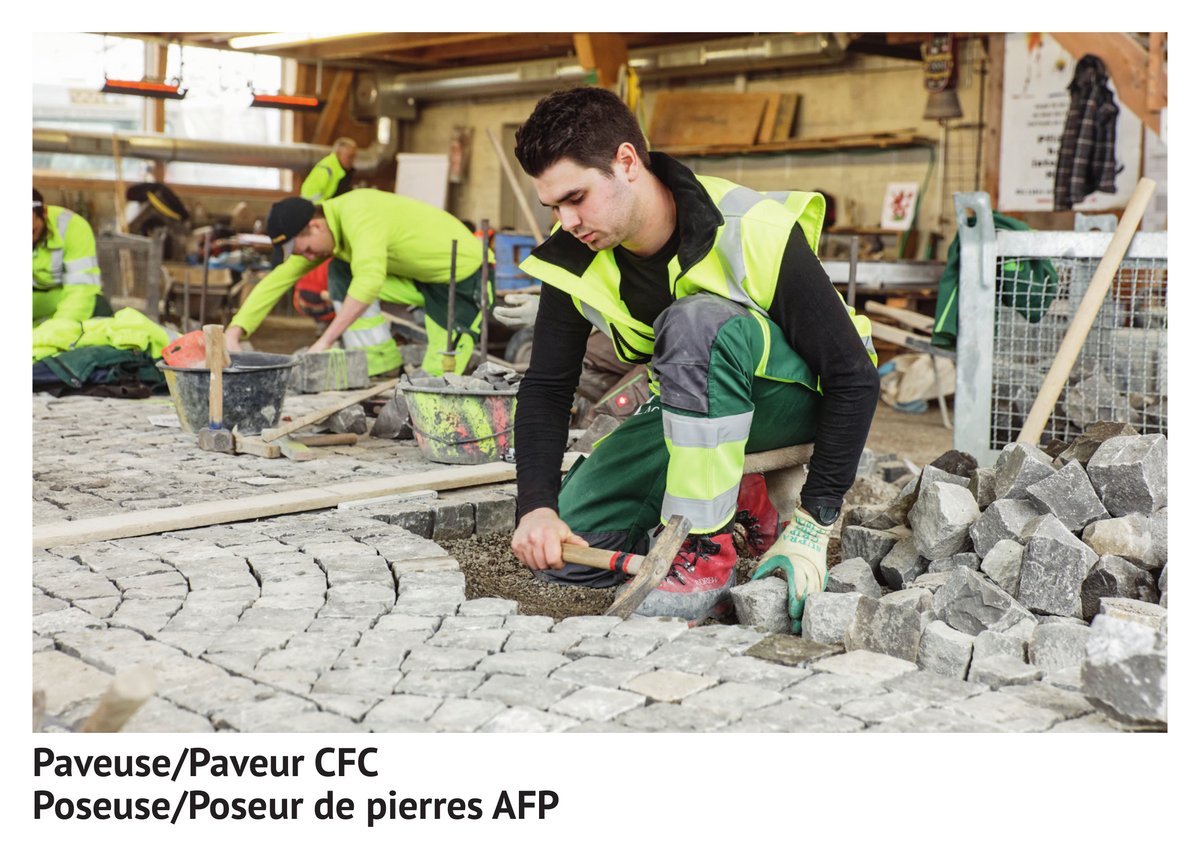 Pa­veu­se/pa­veur CFC, po­seu­se/po­seur de pier­res AFP