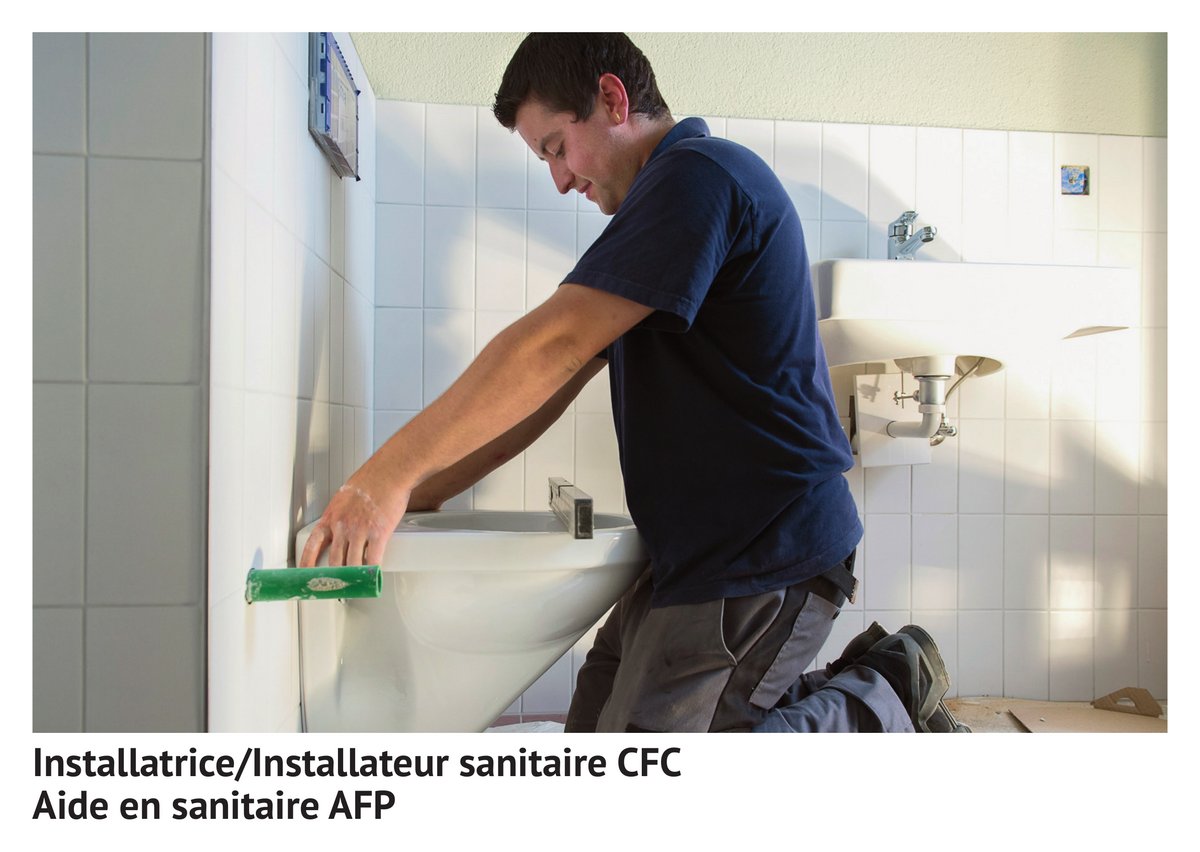 Ins­tal­la­tri­ce/ins­tal­la­teur sa­ni­tai­re CFC, aide en sanitaire AFP