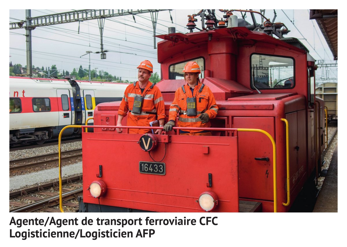 Agente/Agent de transport ferroviaire CFC