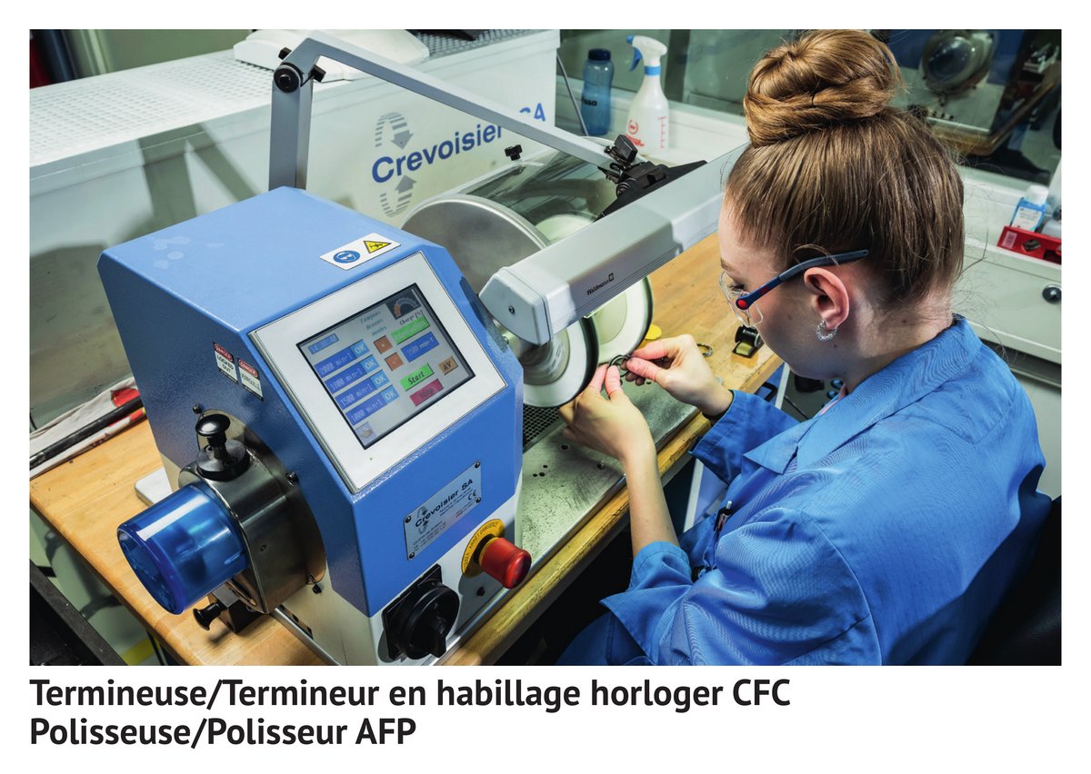 Ter­mi­neu­se/ter­mi­neur en habillage hor­lo­ger CFC, po­lis­seu­se/po­lis­seur AFP