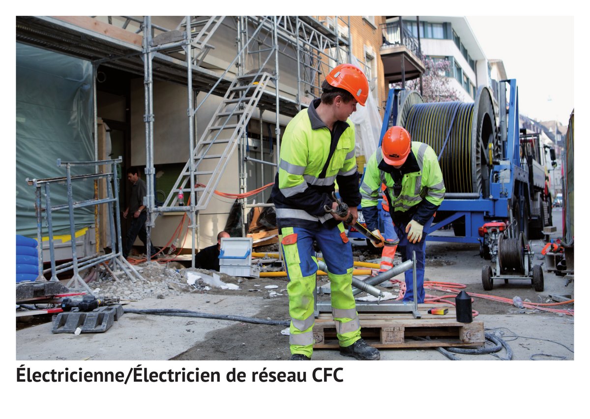 Élec­tri­cien­ne/élec­tri­cien de ré­seau CFC